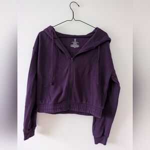 NoBo Plum Zip Hoodie L